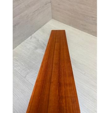 Падук заготовка накладки для электрогитары Радиал ААА 9.6х86-76х510 мм-9