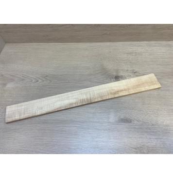 Клён Американский Волнистый заготовка накладки для электрогитары Радиал АА Волна ААА 10.2х61х550 мм-1