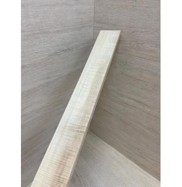 Клён Американский Волнистый заготовка накладки для электрогитары Радиал АА Волна ААА 10.2х61х550 мм-9