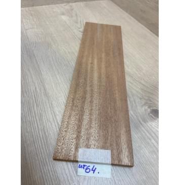 Махагон Универсальная заготовка Радиал ААА 6.5х118х417 мм-1