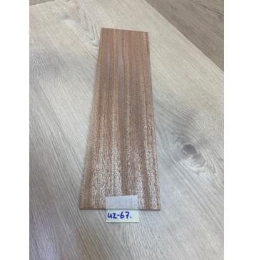 Махагон Универсальная заготовка Радиал ААА 7х118х417 мм-1