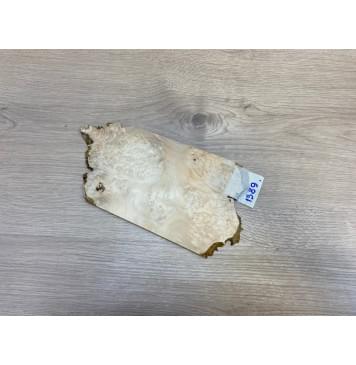 Клён Американский Каповый заготовка накладки на головку грифа Смешанный ААА 6х125х180 мм-0