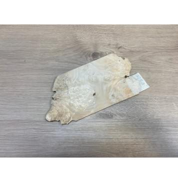 Клён Американский Каповый заготовка накладки на головку грифа Смешанный ААА 6х125х180 мм-4