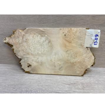 Клён Американский Каповый заготовка накладки на головку грифа Смешанный ААА 6х125х180 мм-2