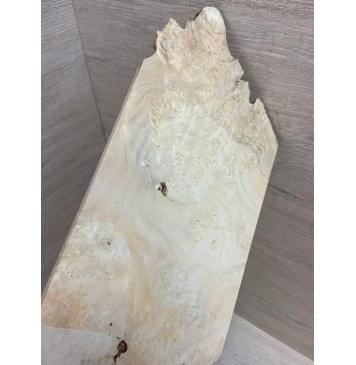 Клён Американский Каповый заготовка накладки на головку грифа Смешанный ААА 6х125х180 мм-5