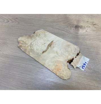 Клён Американский Каповый заготовка накладки на головку грифа Смешанный ААА 5х125х175 мм-0