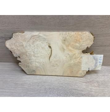 Клён Американский Каповый заготовка накладки на головку грифа Смешанный ААА 5х125х175 мм-2