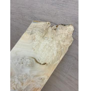 Клён Американский Каповый заготовка накладки на головку грифа Смешанный ААА 5х125х175 мм-5