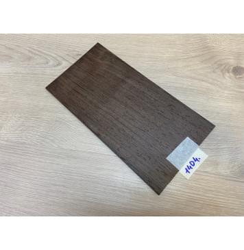 Венге заготовка накладки на головку грифа Радиал ААА 4х133х255 мм-0