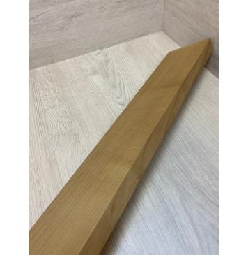 Клён Печёный 180гр заготовка грифа для Безголовой гитары Смешанный АА 24х100х620 мм-4