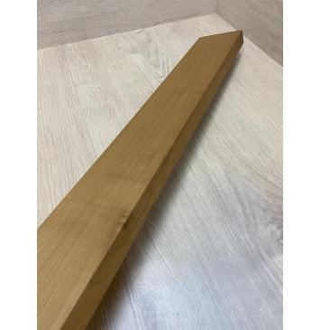 Клён Печёный 180гр заготовка грифа для Безголовой гитары Радиал АА 23х85х618 мм-7