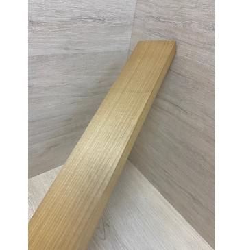 Клён Печёный 180гр заготовка грифа для Безголовой гитары Радиал АА 25.4х89х625 мм-4