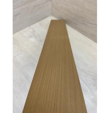 Клён Печёный 180гр заготовка грифа для Безголовой гитары Радиал АА 25.4х89х625 мм-1