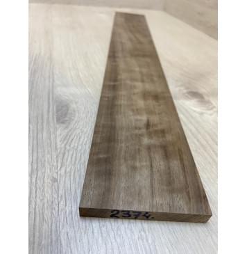 Орех Грецкий заготовка накладки для электрогитары Смешанный ААА 10.5х83х578 мм-1