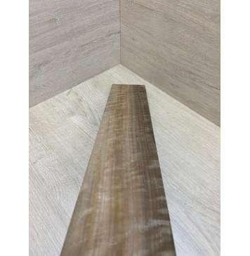 Орех Грецкий Волнистый заготовка накладки для электрогитары Радиал ААА Волна АА 9х96х550 мм-10