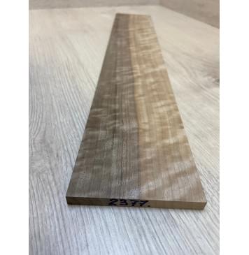 Орех Грецкий Волнистый заготовка накладки для электрогитары Радиал ААА Волна АА 9х96х554 мм-5