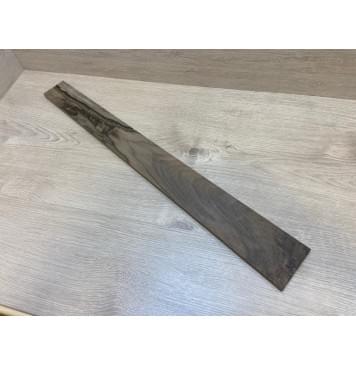 Орех Грецкий заготовка накладки для бас-гитары Тангент АА 11.3х84-63х702 мм-0