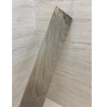 Орех Грецкий заготовка накладки для бас-гитары Тангент АА 11.3х84-63х702 мм-4