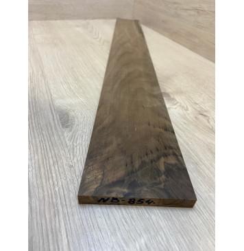 Орех Грецкий заготовка накладки для бас-гитары Тангент АА 12.7х103-83х703 мм-2