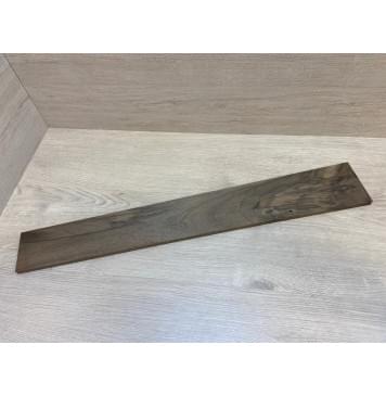 Орех Грецкий заготовка накладки для бас-гитары Тангент А 11.7х103-82х703 мм-3