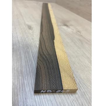 Зирикот заготовка накладки для бас-гитары Радиал ААА 10х70-63х742 мм-4