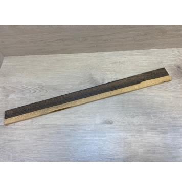 Зирикот заготовка накладки для бас-гитары Радиал ААА 10х70-63х742 мм-5