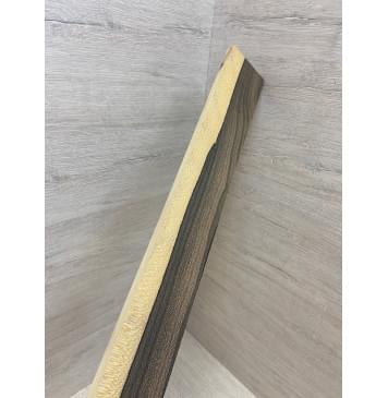 Зирикот заготовка накладки для бас-гитары Радиал ААА 10х70-63х742 мм-7