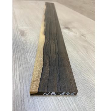 Зирикот заготовка накладки для бас-гитары Радиал А 8х70-67х720 мм-3