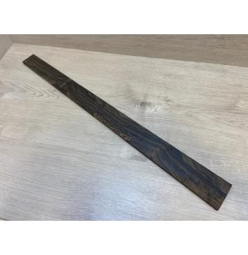 Зирикот заготовка накладки для бас-гитары Смешанный А 9.5х66-48х738 мм-0