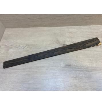 Зирикот заготовка накладки для бас-гитары Смешанный А 9.5х66-48х738 мм-2