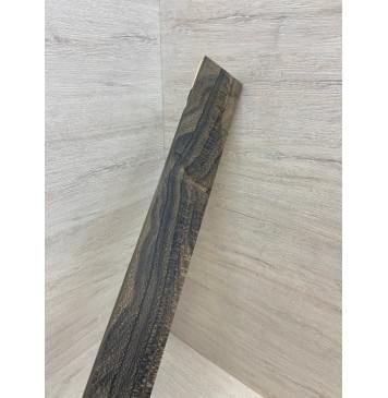 Зирикот заготовка накладки для бас-гитары Смешанный А 9.5х66-48х738 мм-4