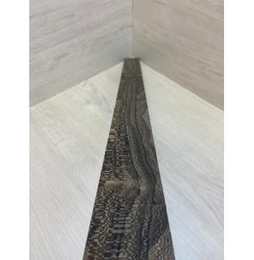 Зирикот заготовка накладки для бас-гитары Смешанный А 9.5х66-48х738 мм-8