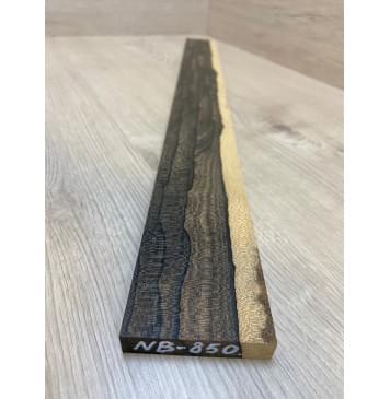 Зирикот заготовка накладки для бас-гитары Радиал АА 10.8х68х715 мм-2