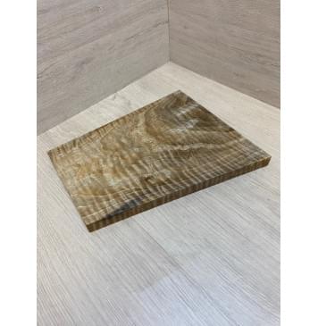 Орех Грецкий Волнистый Универсальная заготовка Тангент АА 23х250-180х303 мм-5