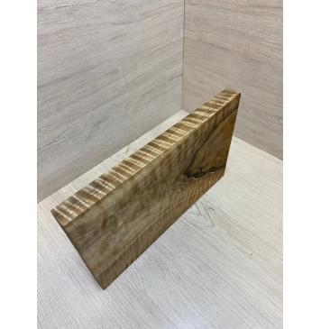 Орех Грецкий Волнистый Универсальная заготовка Тангент АА 24х192х303 мм-1