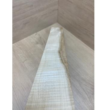 Клён Белый Явор, Волнистый заготовка грифа для Безголовой гитары Радиал А Волна ААА 26х75-70х623 мм-10