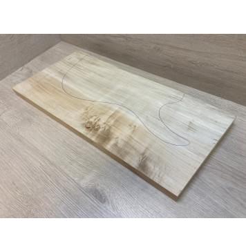 Клён Американский заготовка на топ Смешанный ААА 30х230-217х555-540 мм (1 шт под распил)-6