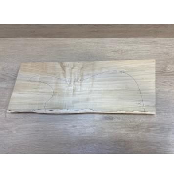 Клён Американский заготовка на топ Смешанный ААА 30х197х555-540 мм (1 шт под распил)-5