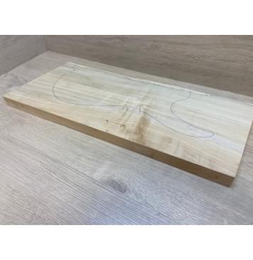 Клён Американский заготовка на топ Смешанный ААА 30х197х555-540 мм (1 шт под распил)-2