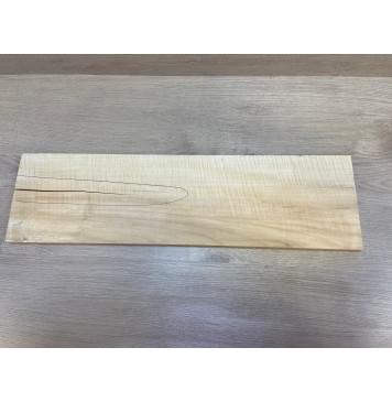 Клён Американский Волнистый заготовка на топ Радиал АА Волна АА 22.5х167х610 мм (1 шт под распил) Уценка-трещина-0