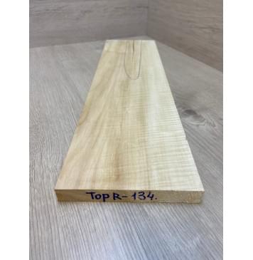 Клён Американский Волнистый заготовка на топ Радиал АА Волна АА 22.5х167х610 мм (1 шт под распил) Уценка-трещина-7