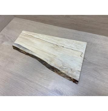 Клён Американский Волнистый заготовка на топ для Тревел гитары Смешанный АА Волна А 22х210-125х410 мм (1 шт под распил)-3