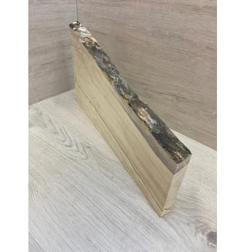 Клён Американский Волнистый заготовка на топ для Тревел гитары Смешанный АА Волна А 22х210-125х410 мм (1 шт под распил)-6