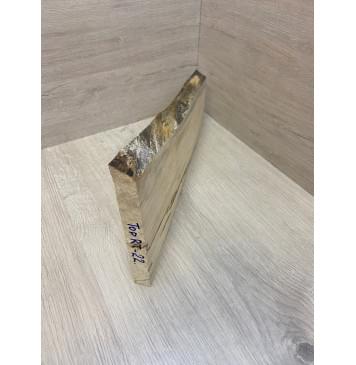 Клён Американский Волнистый заготовка на топ для Тревел гитары Смешанный АА Волна А 22х190-110х410 мм (1 шт под распил)-5