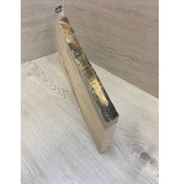 Клён Американский Волнистый заготовка на топ для Тревел гитары Смешанный АА Волна А 22х190-110х410 мм (1 шт под распил)-6