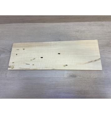Клён Американский Spalted Волнистый заготовка на топ под заливку Радиал АА Волна ААА 20х190-173х535 мм (1 шт под распил) АКЦИЯ-0