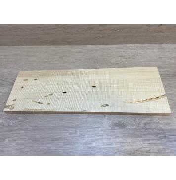 Клён Американский Spalted Волнистый заготовка на топ под заливку Радиал АА Волна ААА 20х190-173х535 мм (1 шт под распил) АКЦИЯ-2