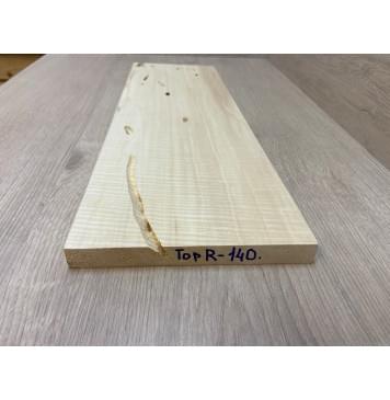 Клён Американский Spalted Волнистый заготовка на топ под заливку Радиал АА Волна ААА 20х190-173х535 мм (1 шт под распил) АКЦИЯ-5