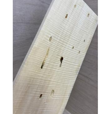 Клён Американский Spalted Волнистый заготовка на топ под заливку Радиал АА Волна ААА 20х190-173х535 мм (1 шт под распил) АКЦИЯ-10