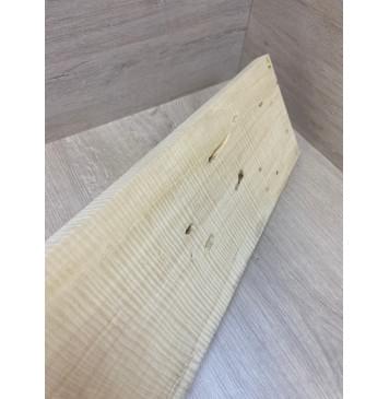 Клён Американский Spalted Волнистый заготовка на топ под заливку Радиал АА Волна ААА 20х190-173х535 мм (1 шт под распил) АКЦИЯ-12